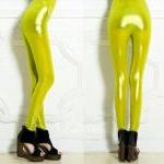 Candy Color Lemon Yellow Leggings Pants