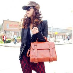 Womens Bags Vintage Satchel Fashion Messenger..