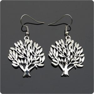 Vintage Cute Tree Earrings