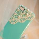 Pearl Lace Iphone Cover Case, Lace Iphone 4 Case,..