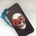 Cool Skull Iphone 5 Case, Plastic Iphone 5 Case..