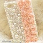 Rose Pearl Iphone Case For Iphone 4 Iphone 4s