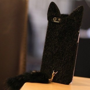 Cute Fur Cat Iphone 4 Case Iphone 4s Case