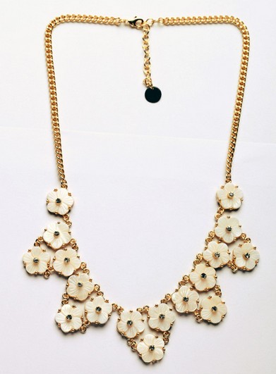 Fancy Floral Style Necklace