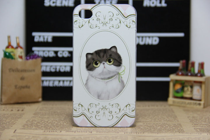 Cute Cat Iphone 4 Case