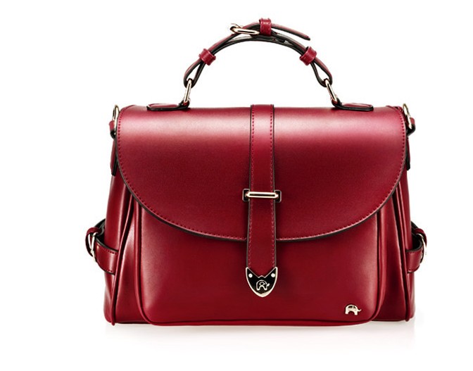 Red Wine Vintage Cute Fashion Messenger Bag Handbag