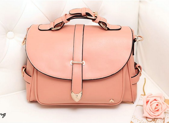 Pink Vintage Cute Fashion Messenger Bag Handbag on Luulla