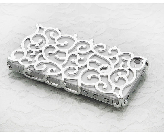 Hollow Out Curve Iphone 4 Case